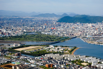 Fototapeta na wymiar Takamatsu miasto