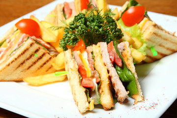 Sandwich on a Plate