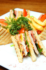 Sandwich on a Plate