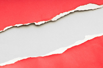 Torn paper with space for your message