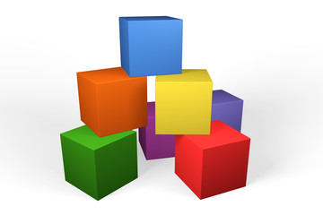 Obraz premium bausteine