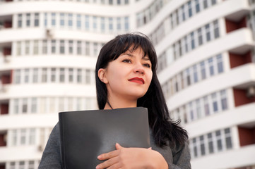 Young business woman