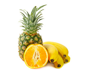 fresh tropical fruits