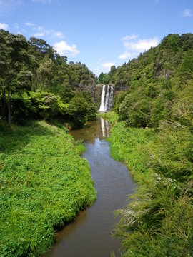 Hunua Falls near Auckland, New Zealand