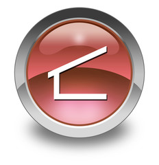 Red Glossy Pictogram 