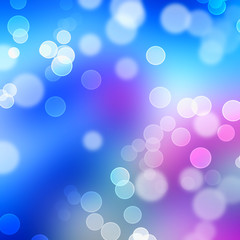 abstract background with bokeh light
