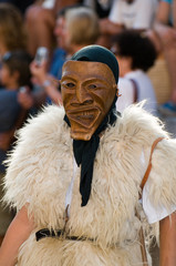 Traditional carnival Masks of Sardinia, Italy
