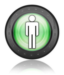 Green Industrial Style Icon 