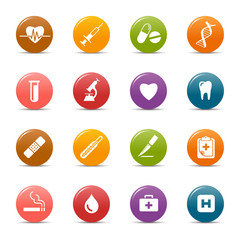 Colored Dots - Medical Icons