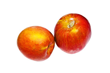 Fototapeta na wymiar Dwa Jabłka