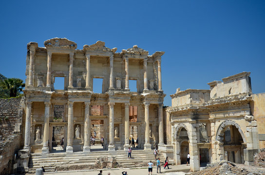 La bibliothèque de Celsus à Ephèse