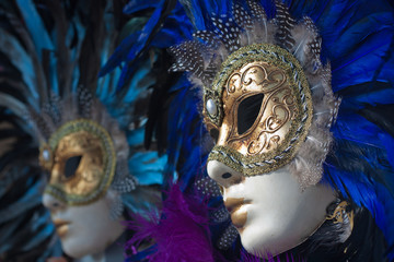 carnival masks in venice