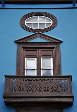 Balc&oacute;n de madera