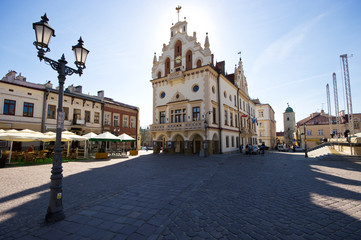 Marketplace in Rzeszow, Poland