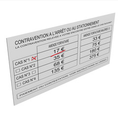 contravention 17 euros 06