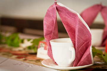 gedeckter Tisch