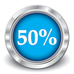 50 PERCENT ICON