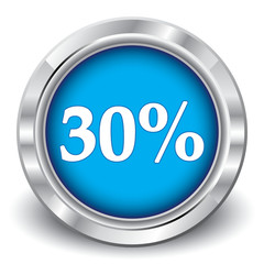 30 PERCENT ICON