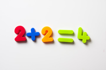Two plus two equals four
