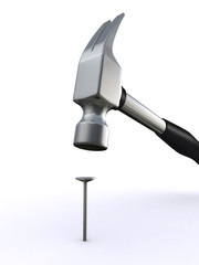 hammer and nail