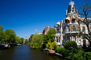 Fototapeta na wymiar Amsterdam, canale