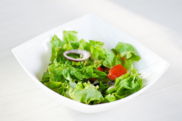 fresh vegetable salad