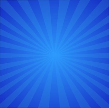 blue rays background for design
