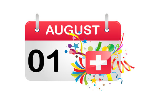 Holiday Calendar Switzerland National Day