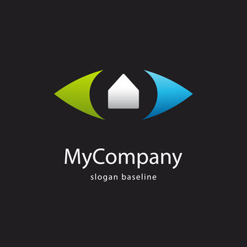 logo d'entreprise, immo logo