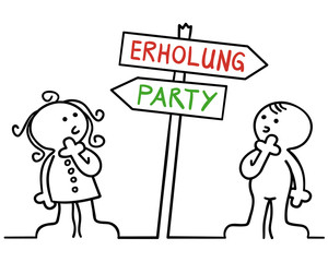 figur paar plant wochenende