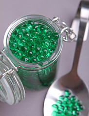 caviar de menthe, cuisine moléculaire