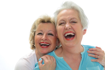 Fr&ouml;hliche Seniorinnen