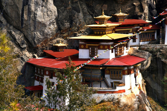 Taktshang-Lakhang-Kloster (Tigernest), Buthan