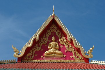 Fototapeta premium Detail of Buddhist Temple