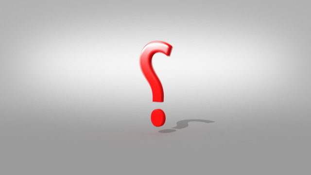 Question mark and exclamation mark. HD 1080. Loopable.