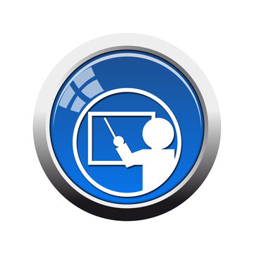 Bot&oacute;n glossy  educacion