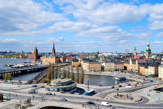 View of Stockholm from Sodermalm