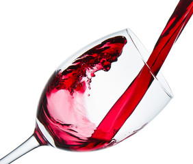 red wine glass
