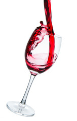 red wine glass