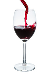 red wine glass