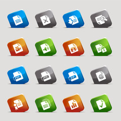 Cut Squares - File format icons