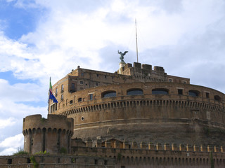 The Castel Sant'Angelo in Rome Italy Europe
