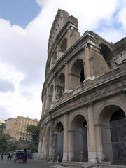 Naklejka premium The Coliseum in Rome Italy