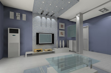 a modern living room design