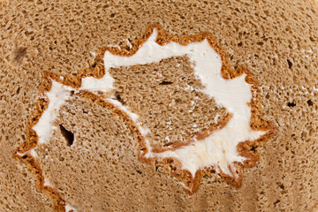 Coffee Roll Cake