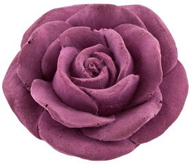 rose en argile poreuse parfum d'ambiance