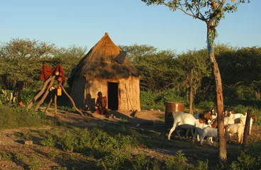 Fototapeten Maison Himba © Franck Monnot
