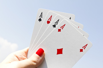 Poker d'assi