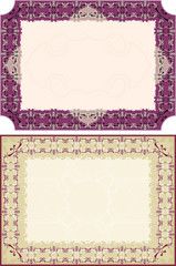 elements for designing, creating borders, frames and backgrounds