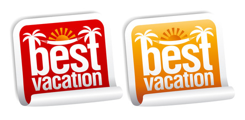 best vacation labels.